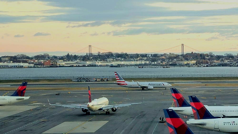 LaGuardia airport