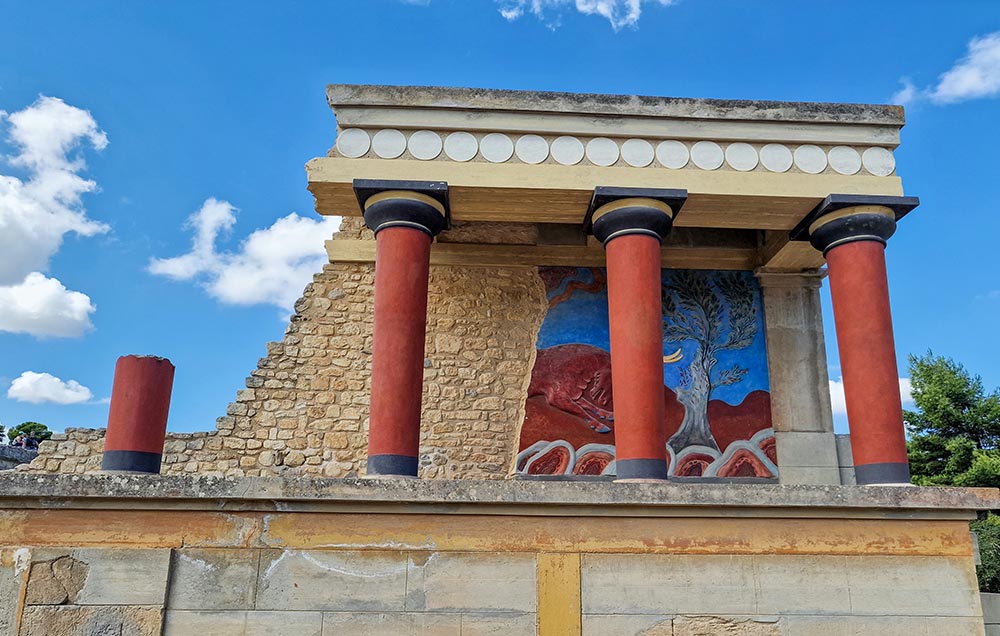 Knossos ruins, Crete