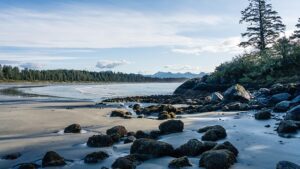 Tofino, British Columbia beach