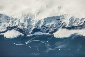 Antarctica shoreline