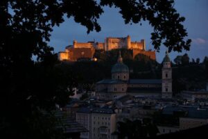 castle on a hill