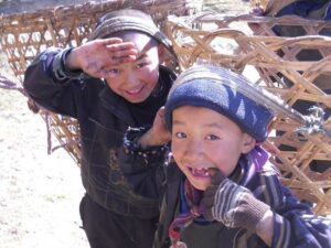 Sherpa children