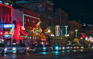 Nashville at night