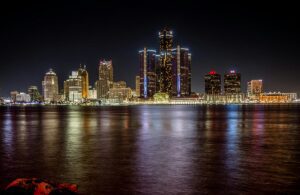 Detroit cityscape