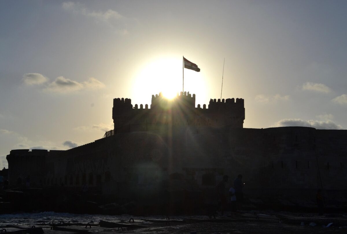 Castle in Alexandria Egypt