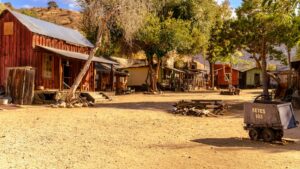 Ghosted town in California
