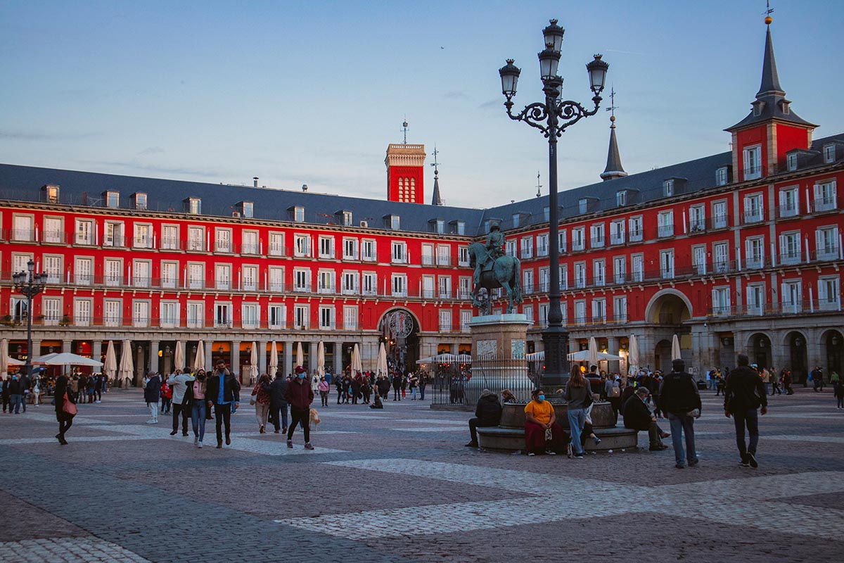 Madrid plaza