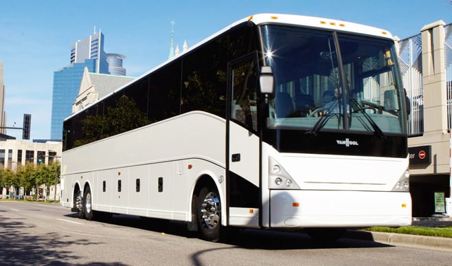 New York charter bus