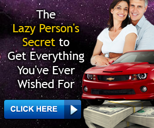 lazy person's secret