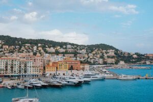 yacht harbour Nice