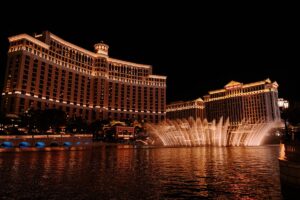 Belagio hotel fountain