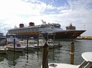 cruise ship at Port Canaveral