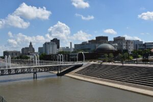 Baton Rouge Louisiana cityscape