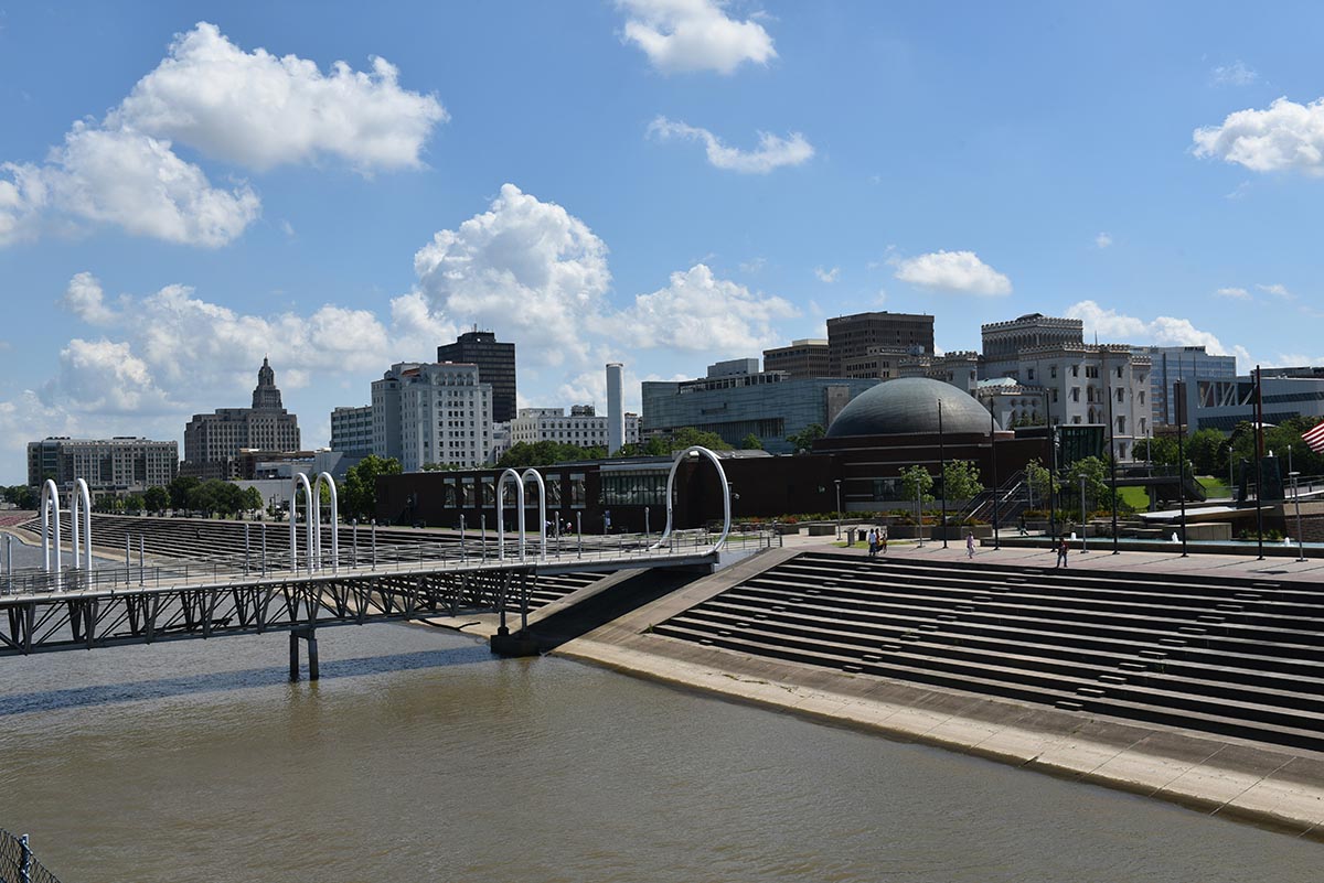 Baton Rouge Louisiana cityscape