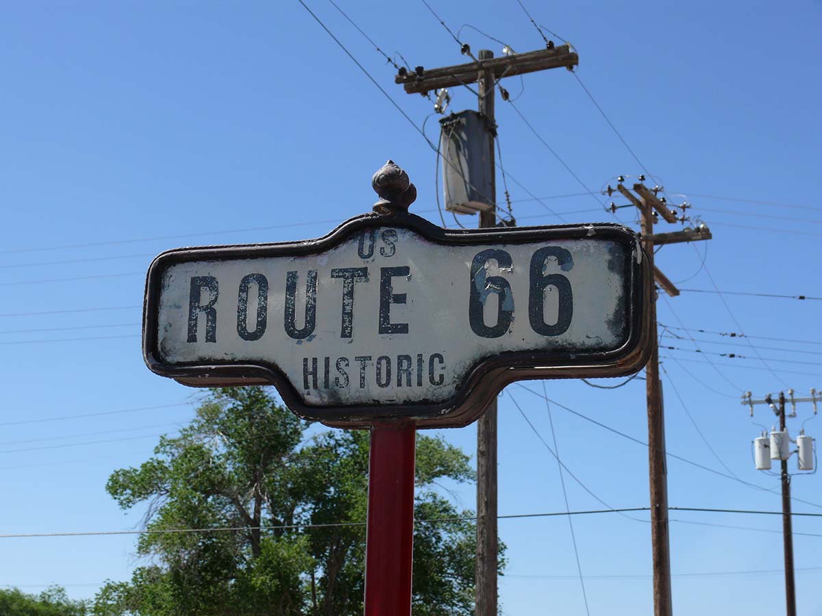 Route 66 sign